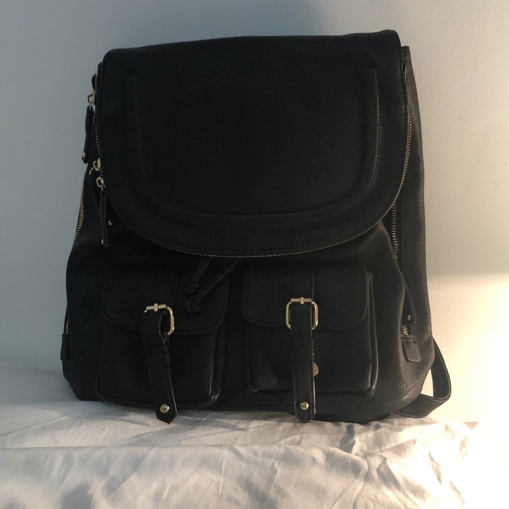 Black backpack